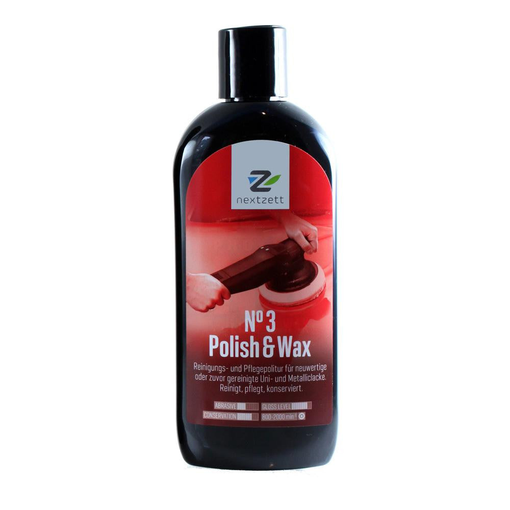 No. 3 Polish & Wax - 8.5 oz - Car Polish and Wax | nextzett USA
