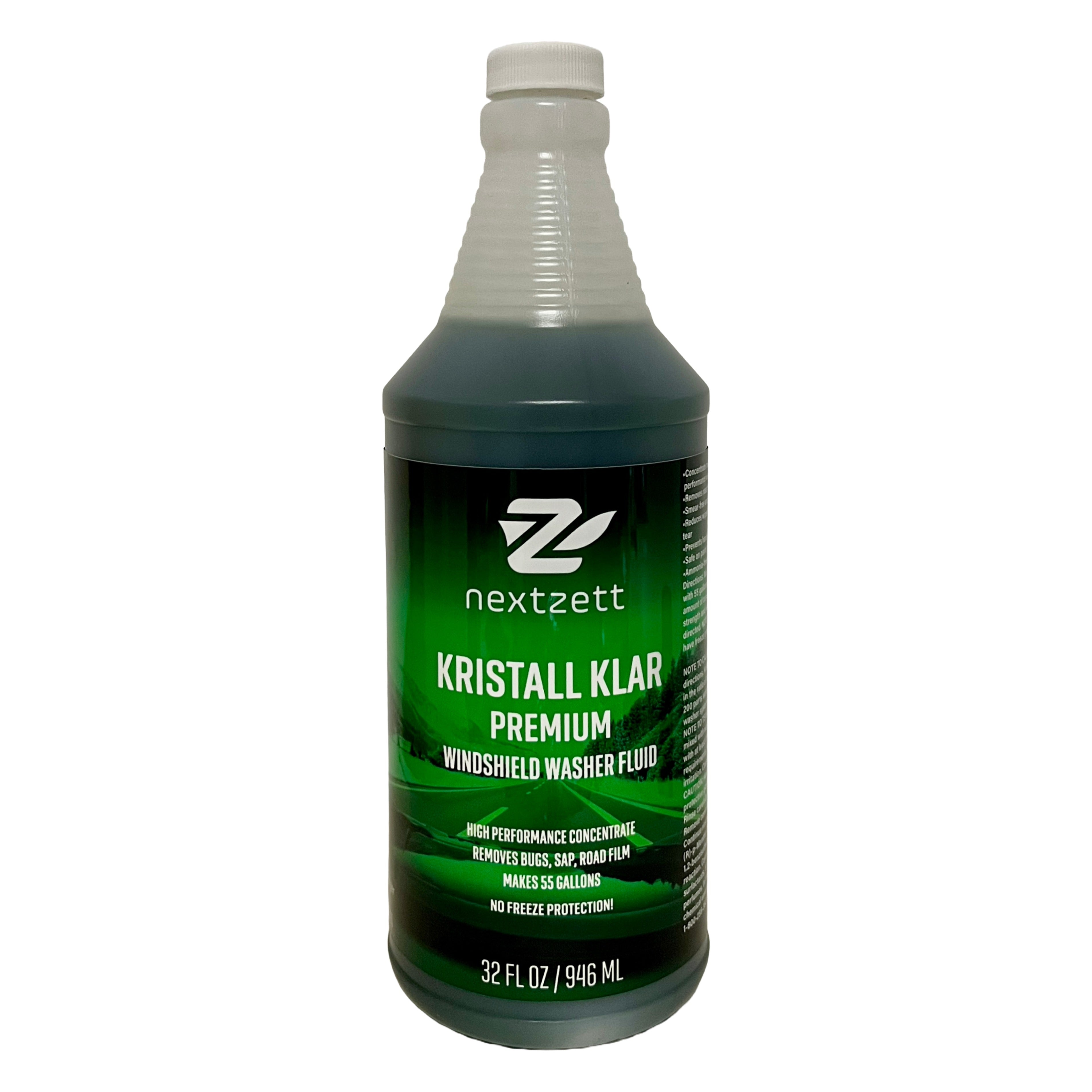 Kristall Klar Premium Washer Fluid Concentrate Makes 55 Gallons - 32 oz (946 ml)