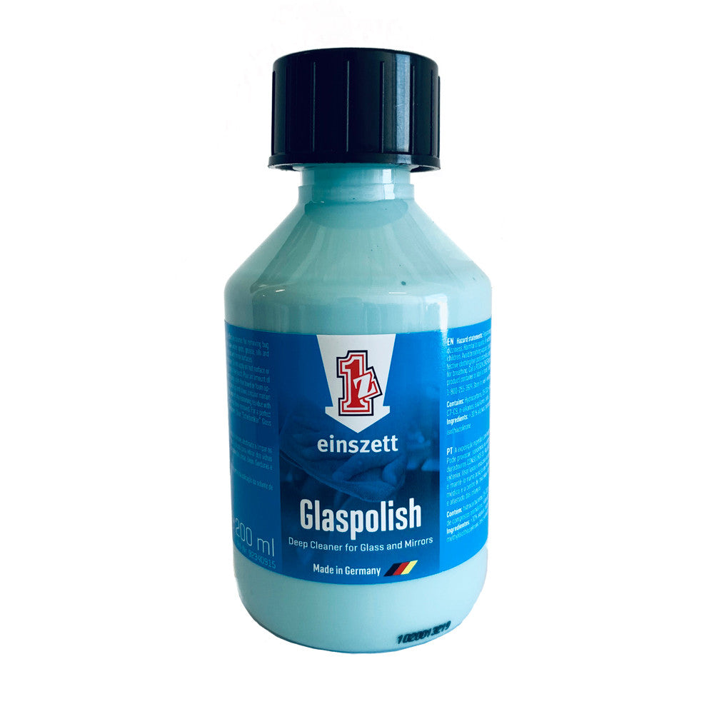 Automotive Glass Polish - Remove Hard Water Spots and Bugs - 6.8oz