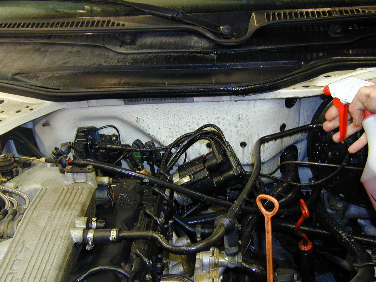 W99 engine cleaning