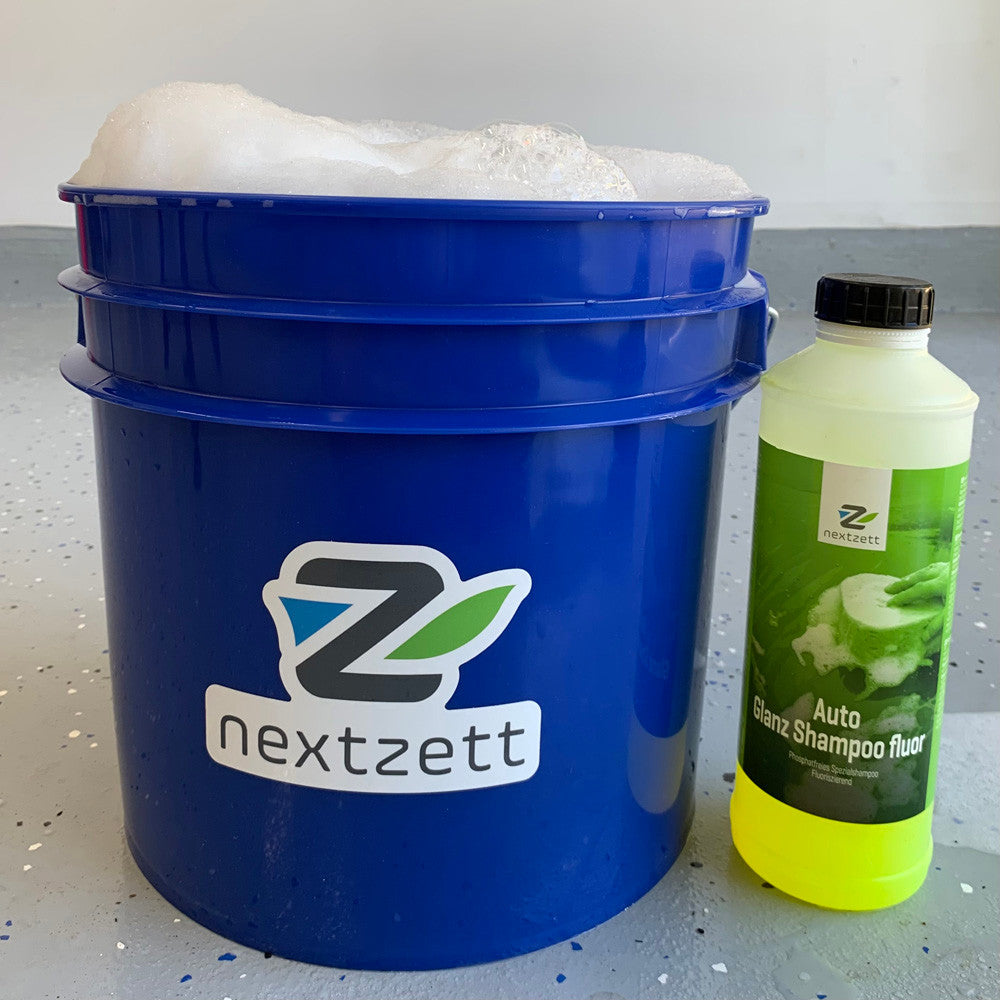 Auto Glanz Car Wash Shampoo nextzett Wash Bucket