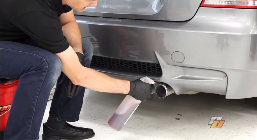 What Do Soap Scum and Exhaust Pipe Residue Have In Common?