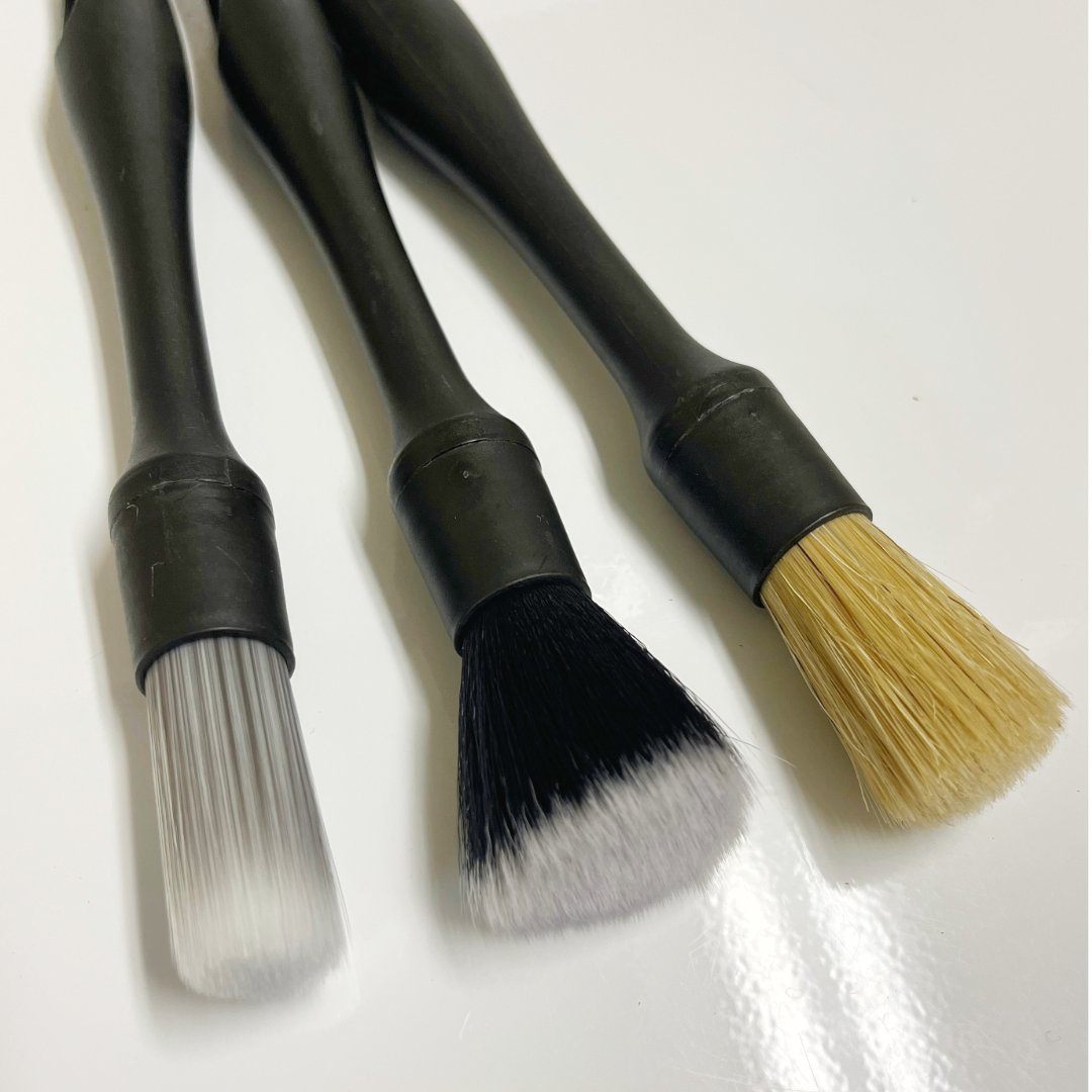 Detail Trio auto detailing 3 brush set