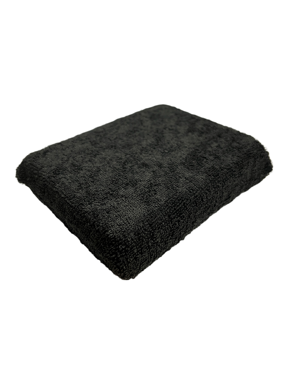 black microfiber wax applicator