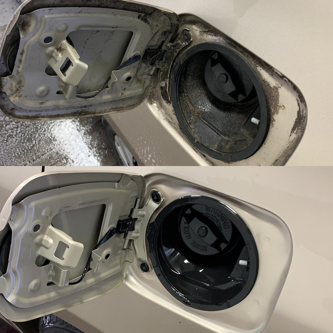 W99 gas cap cleaning