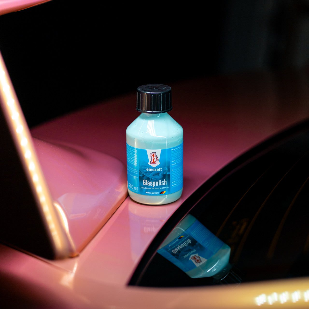 Automotive Glass Polish - Remove Hard Water Spots and Bugs - 6.8oz