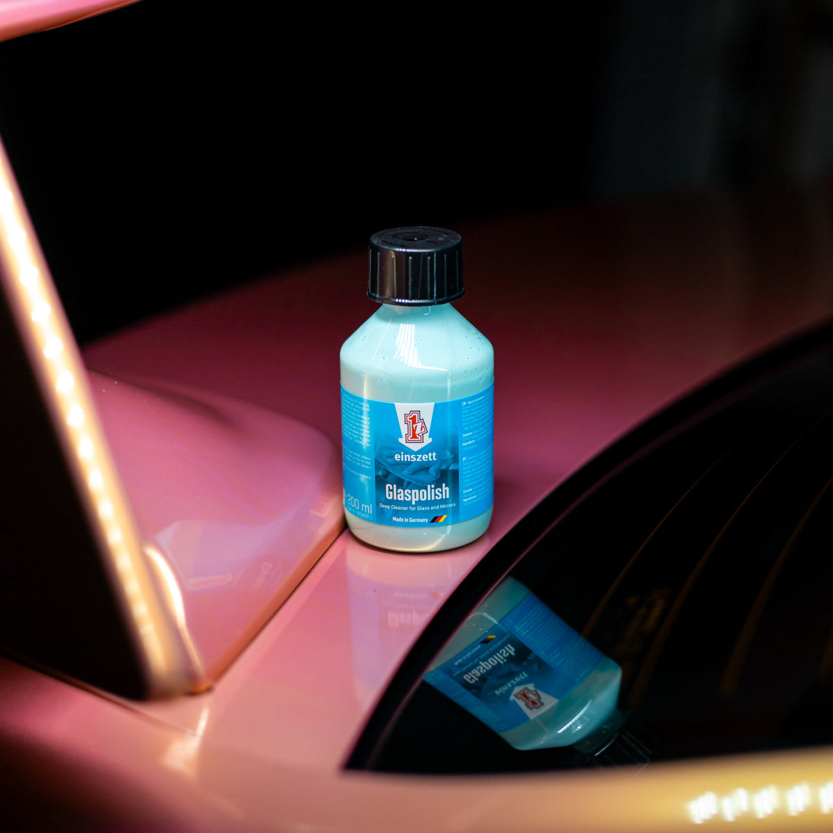 Automotive Glass Polish - Remove Hard Water Spots and Bugs - 6.8oz |  nextzett USA