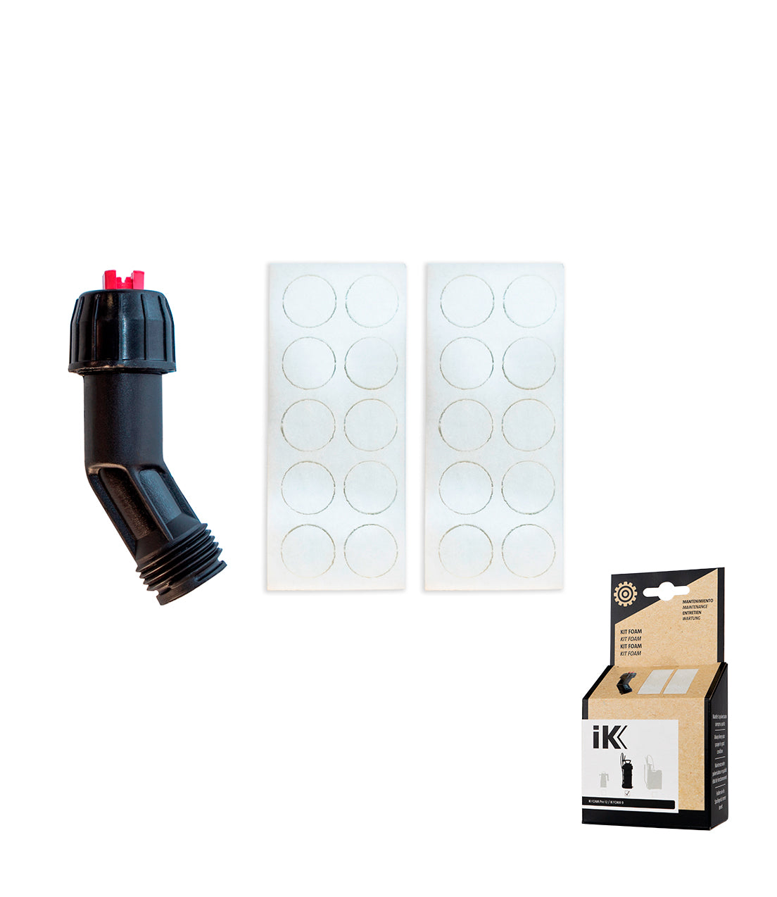 iK Foam Pro 12 Nozzle Kit / Felt Disc
