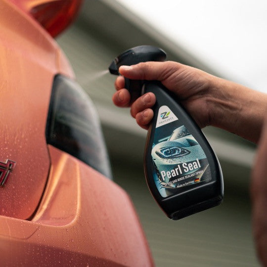 nextzett Pearl Seal spray and rinse sealant spray on car