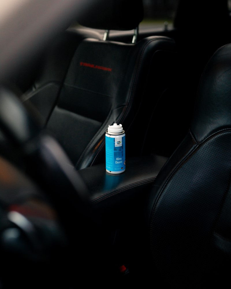 nextzett Klima Cleaner ETU air conditioner and car cabin odor remover spraying
