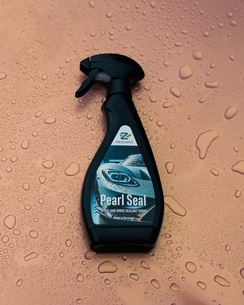 nextzett Pearl Seal spray and rinse sealant spray on wet car