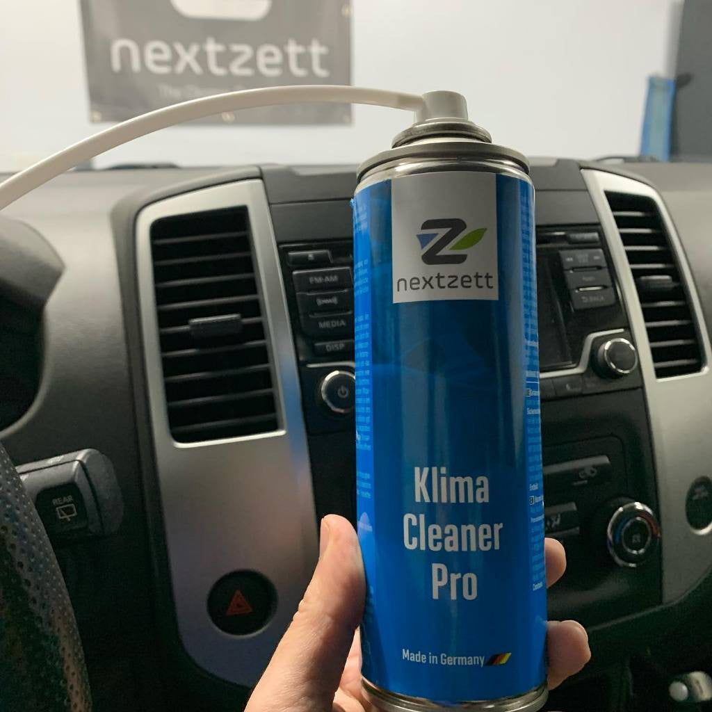 Klima Cleaner Pro removes car odor